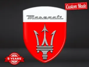 Maserati Silikonaufkleber Auto Robust Universal Hochwertig